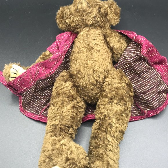 Ty Attic Treasures Tyrone 1993 12" Size Teddy Bear in Robe - Movable Arms/Legs - Picture 2 of 7